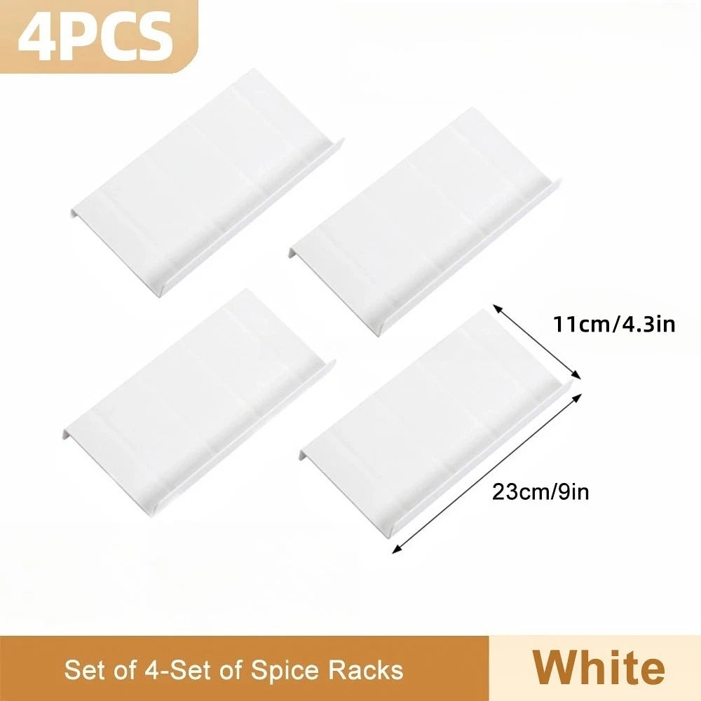 4-Tier Adjustable Spice Drawer Organizer