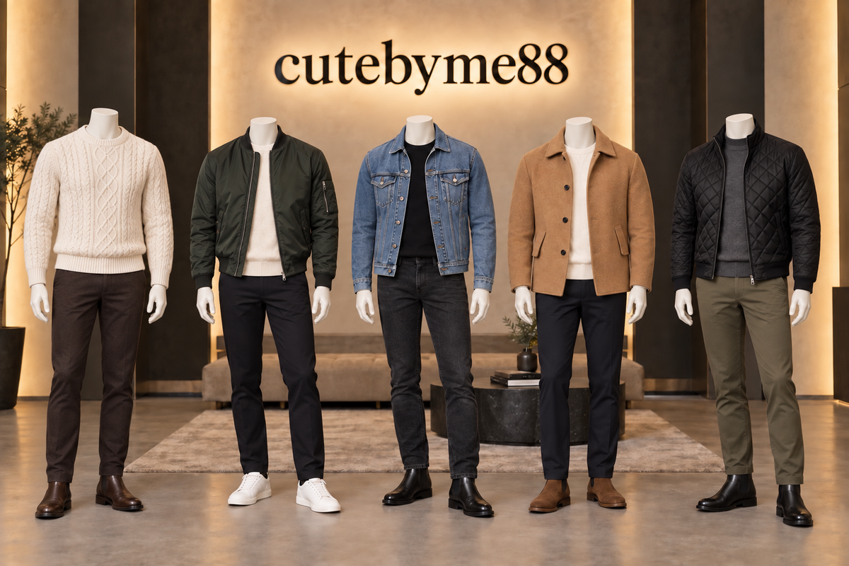Men’s Sweaters, Hoodies, Jackets & Denim Collection