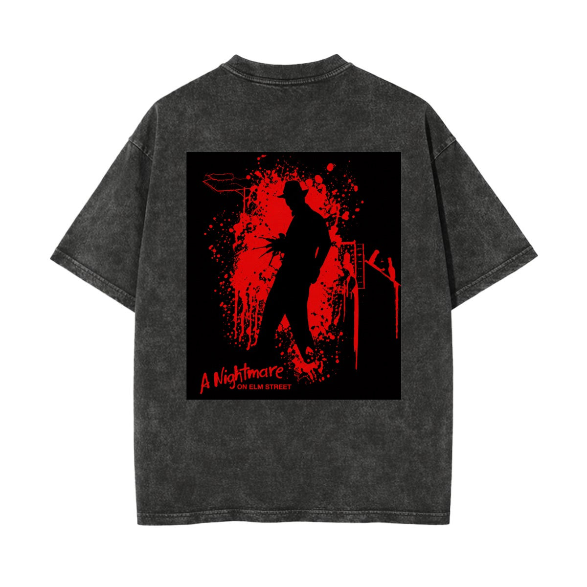 One Two Freddy’s Coming for You Horror Graphic Tee – Nightmare Halloween Design
