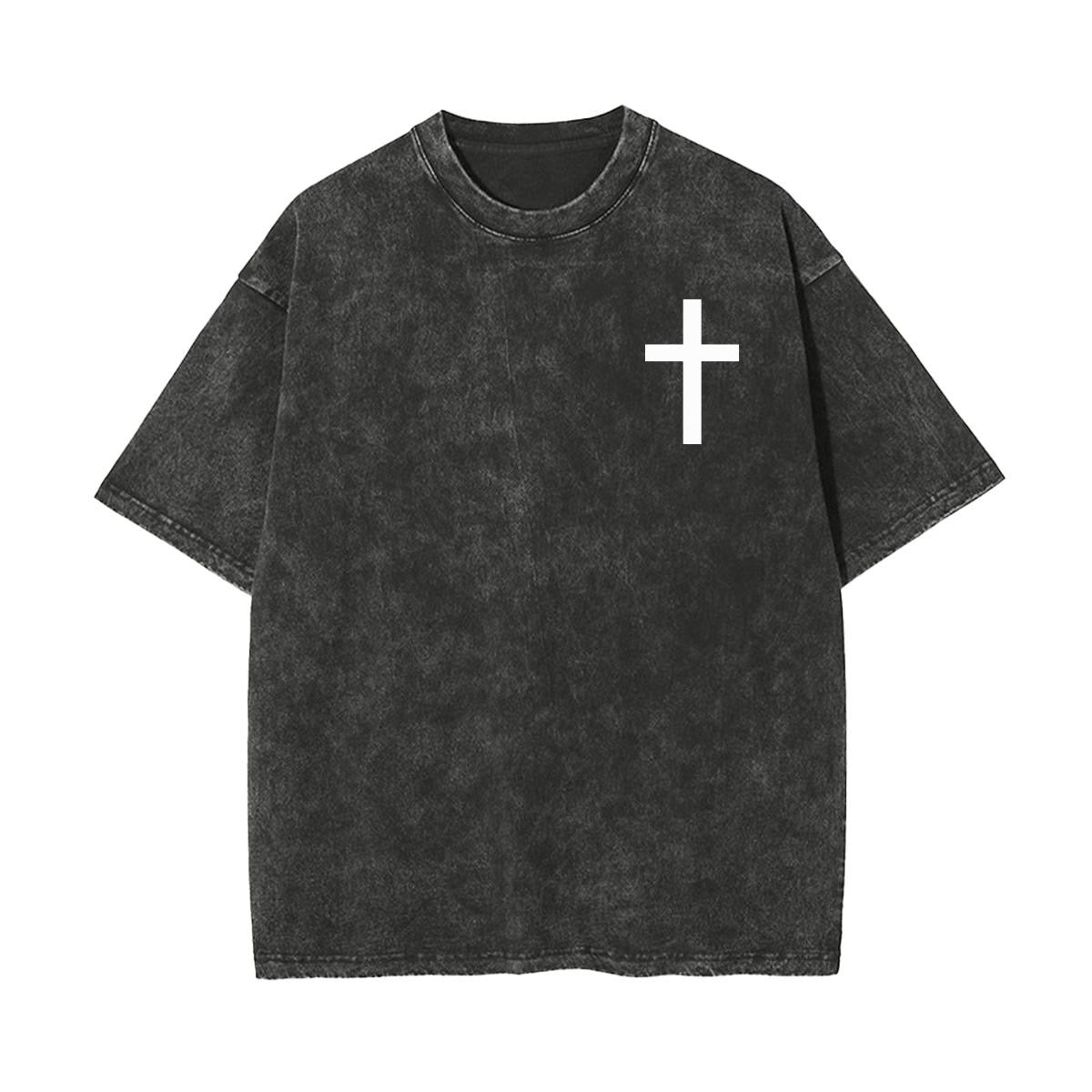 Psalm 23 Christian Graphic T-Shirt – “I Will Fear No Evil” Faith Tee