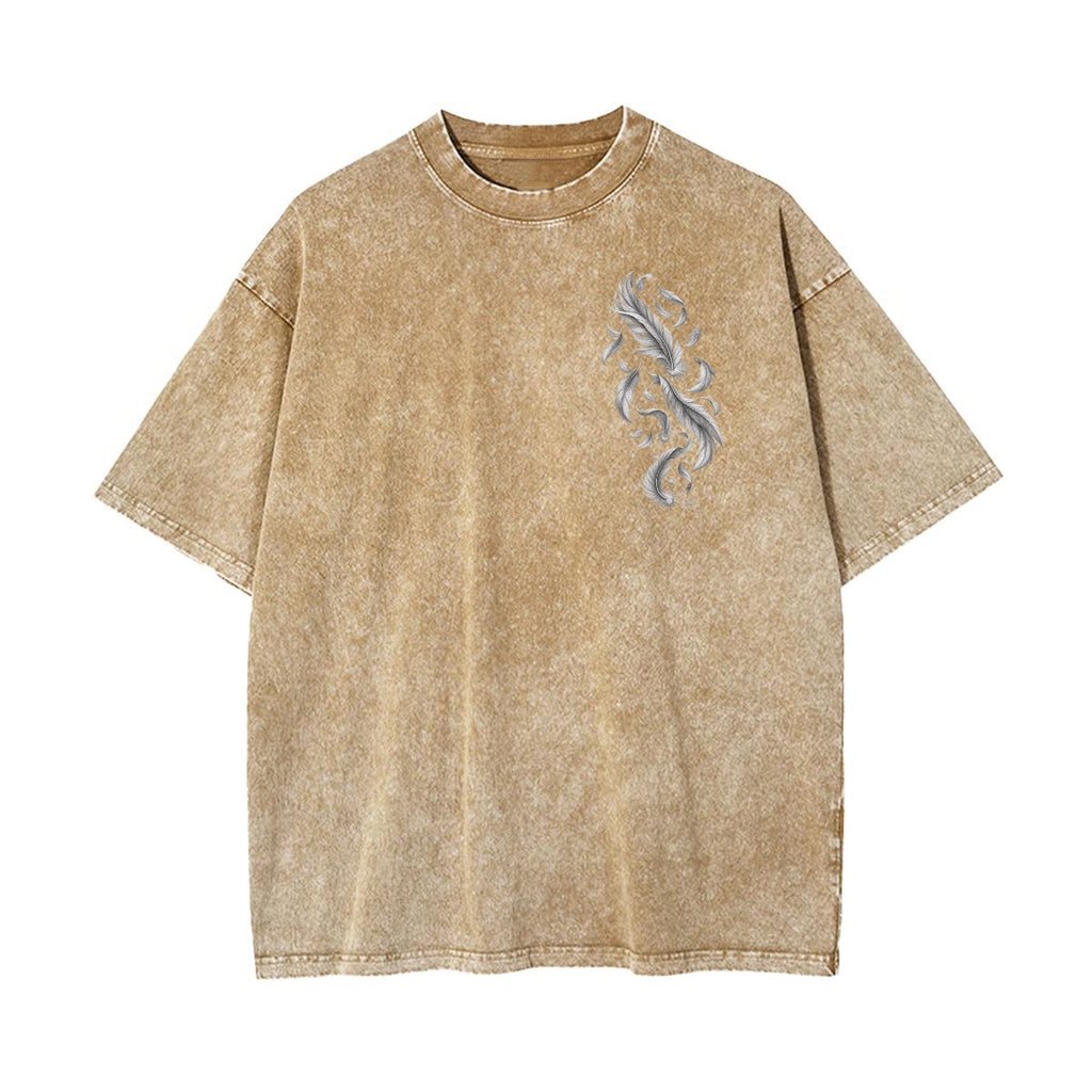 Honor Your Maker Angel Graphic Oversized T-Shirt