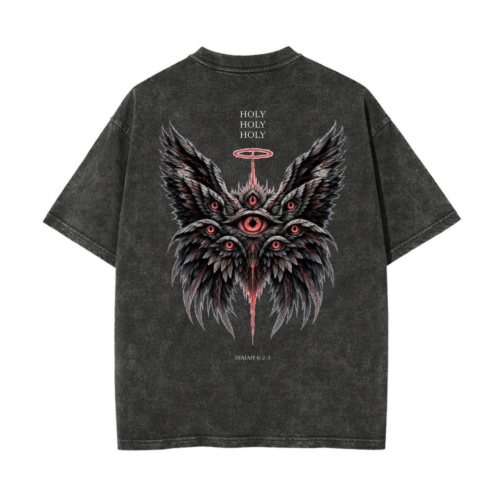 Be Not Afraid Biblical Angel Vintage Graphic T-Shirt