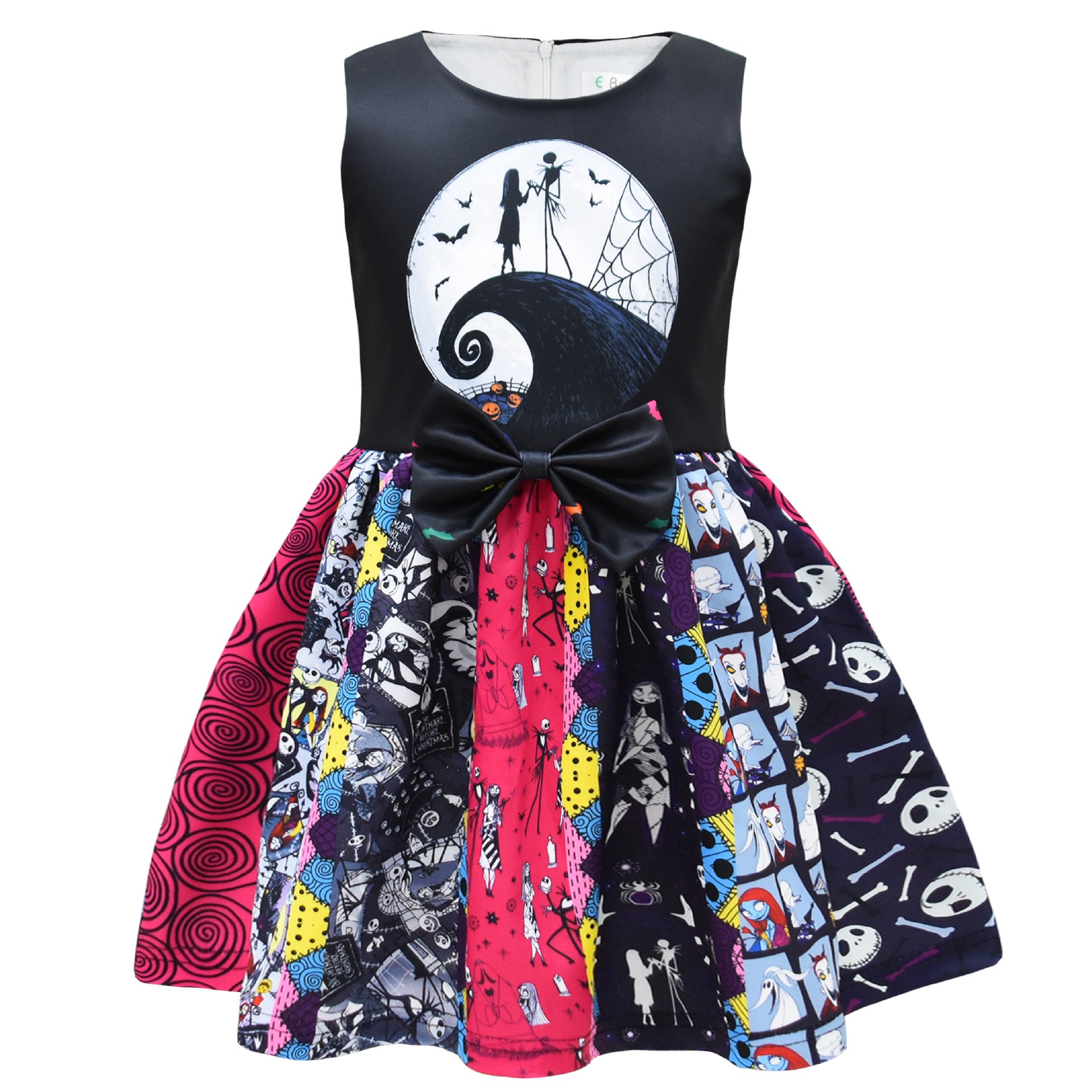 Girls’ Halloween Costume Dress | Spooky Dress-Up Outfit