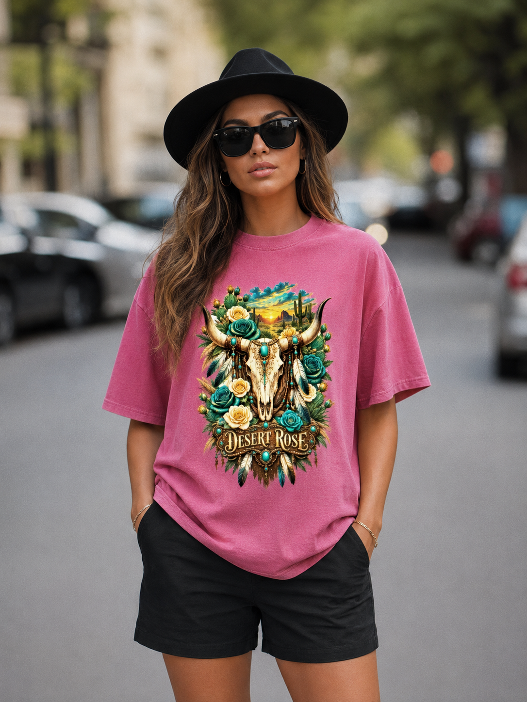 Desert Rose Western Graphic T-Shirt