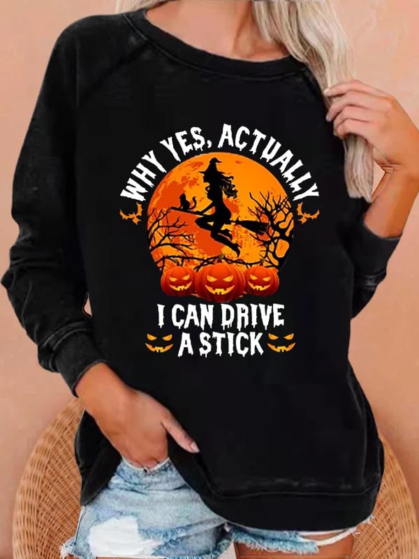 Women's Casual Halloween Fashion Sweatshirt.