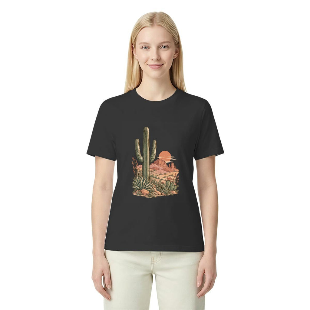 Women’s Southwestern Desert Cactus Graphic T-Shirt