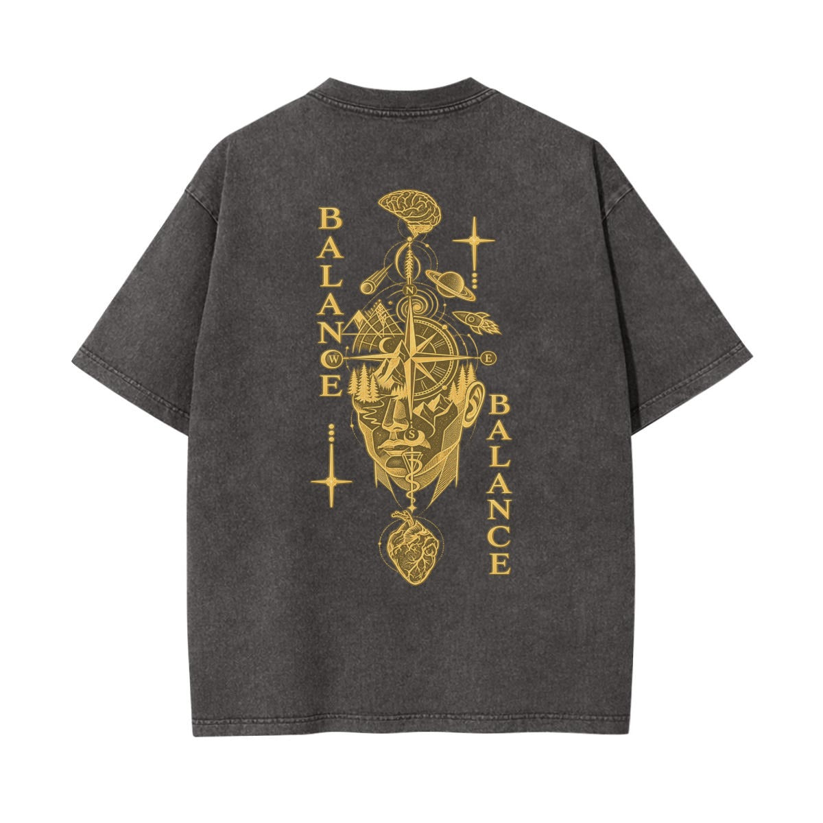 Balance Within Vintage Washed Graphic T-Shirt