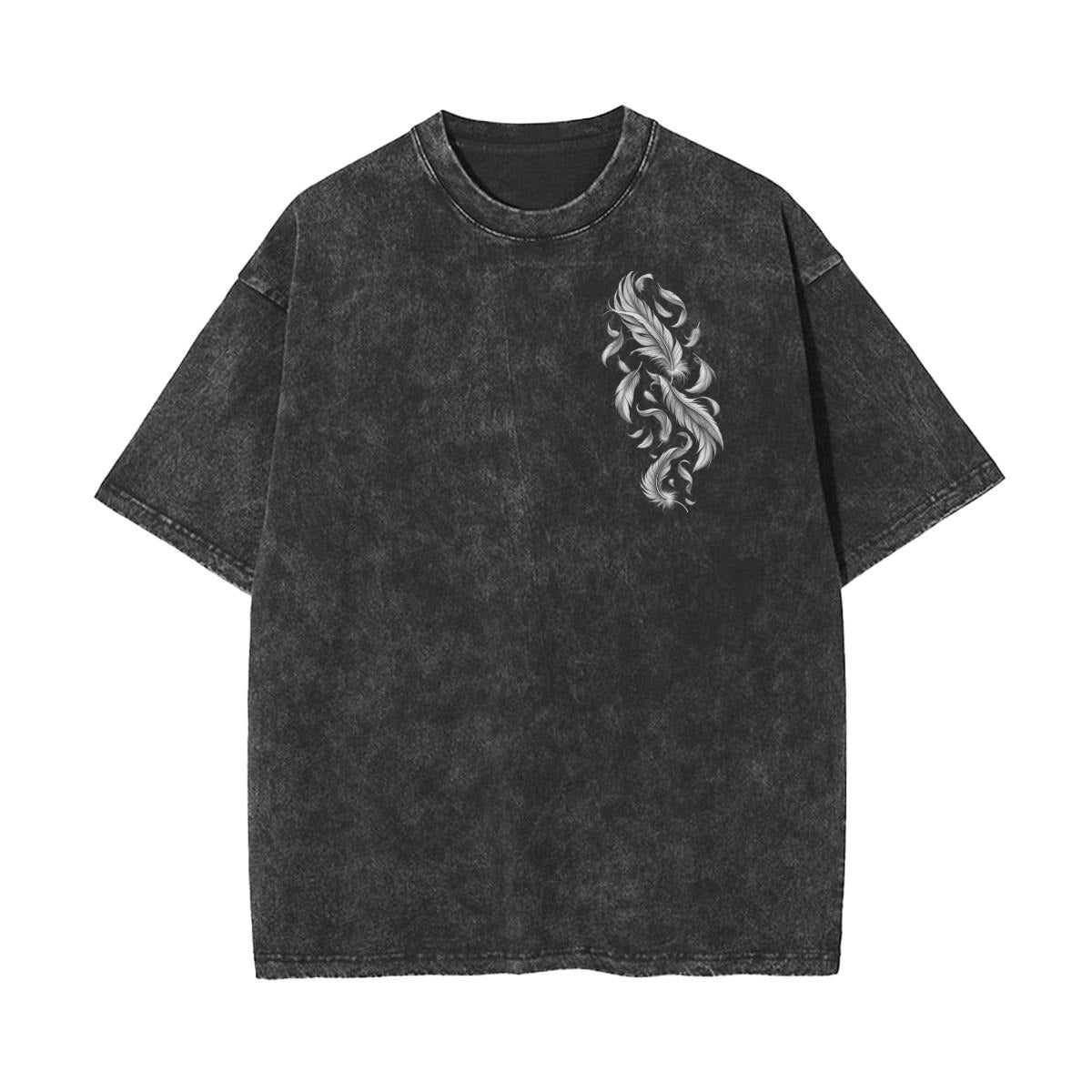 Honor Your Maker Angel Graphic Oversized T-Shirt
