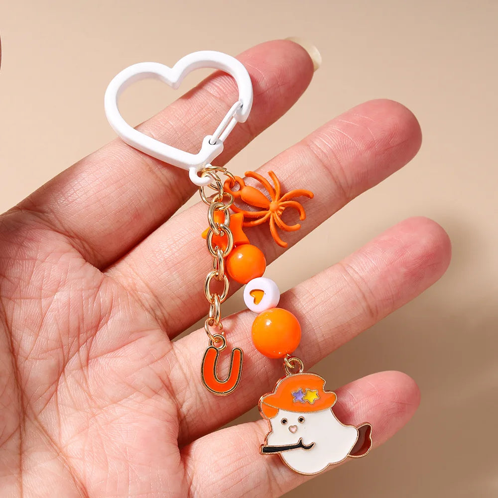 Cute Halloween Metal Keychain