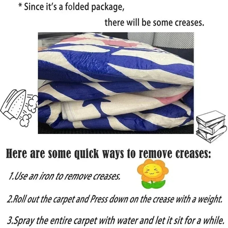 Modern Non-Slip Washable Area Rug