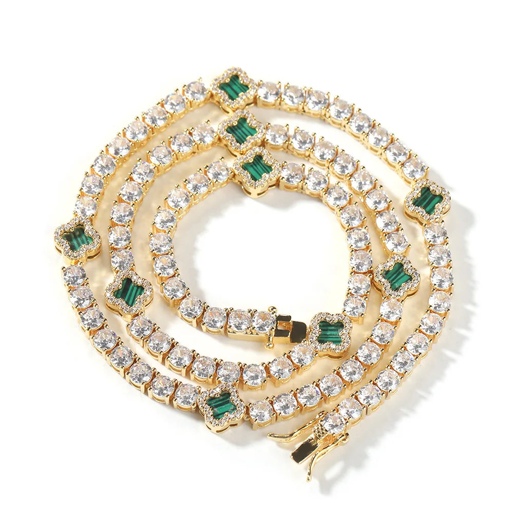 12mm Miami Cuban Link Necklace – Coffee Bean Chain | Unisex Hip-Hop Jewelry