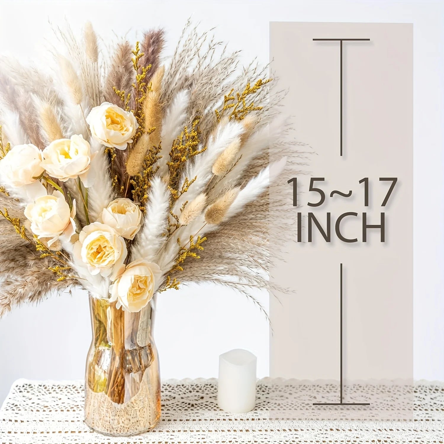 Luxury Dried Pampas Grass Bouquet