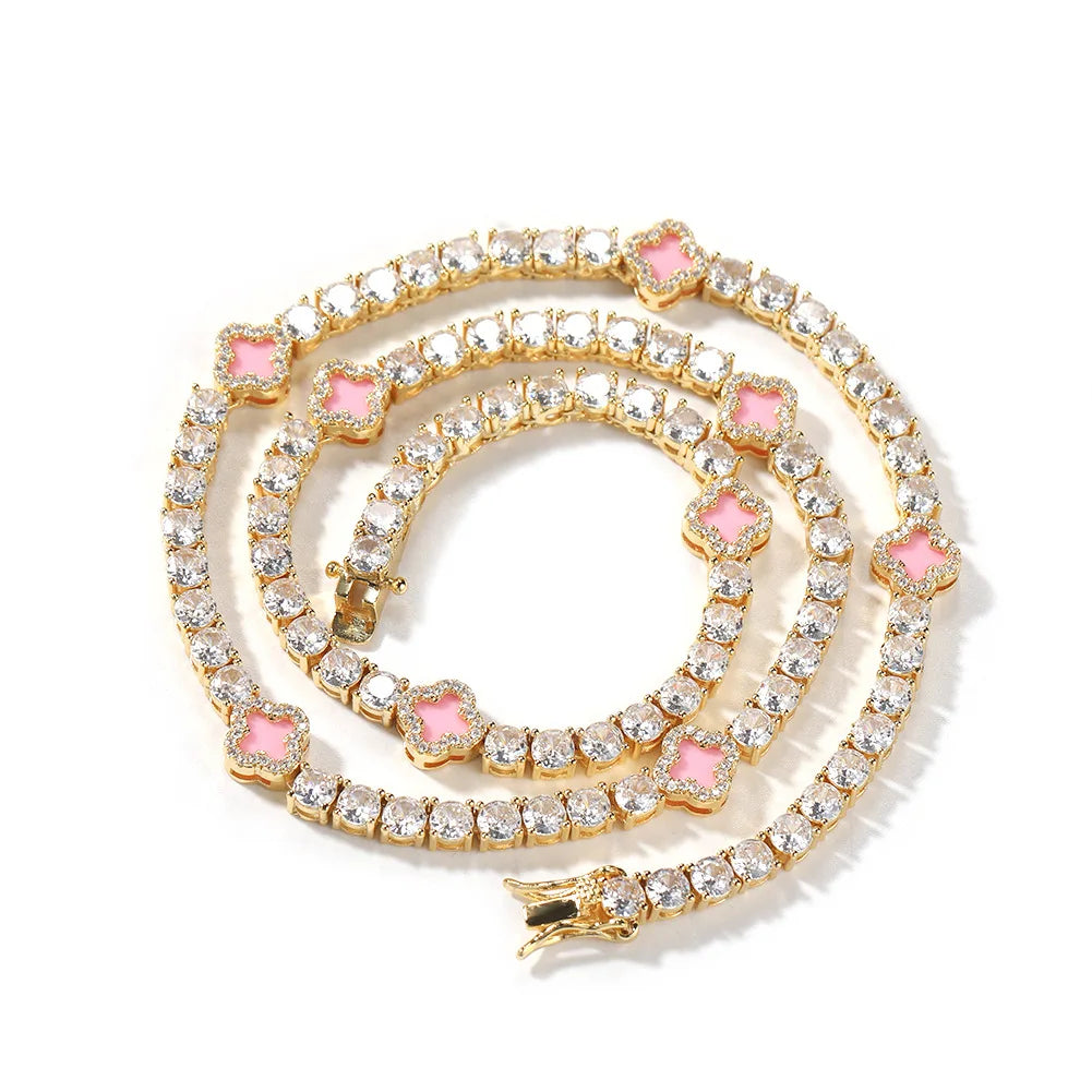 12mm Miami Cuban Link Necklace – Coffee Bean Chain | Unisex Hip-Hop Jewelry