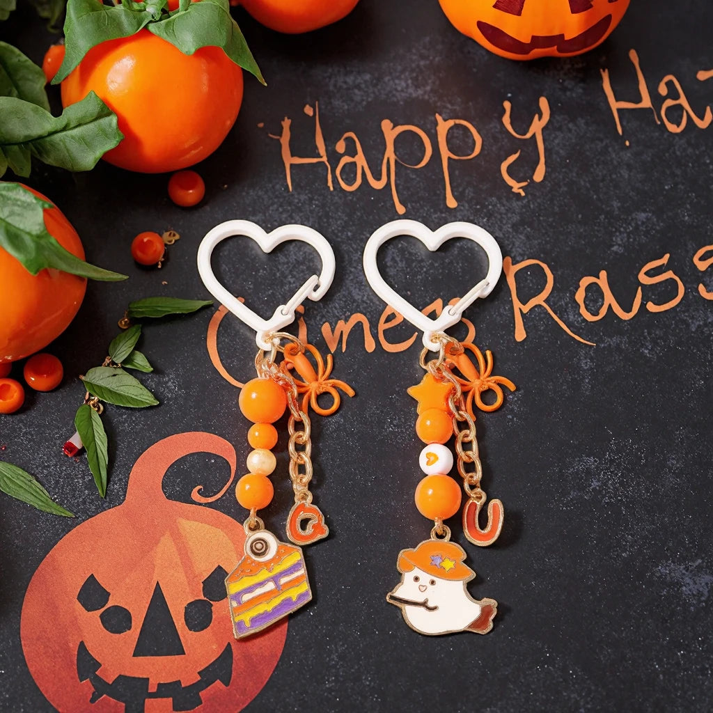 Cute Halloween Metal Keychain