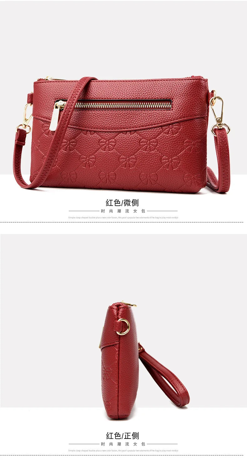 Classic Soft Leather Crossbody Bag