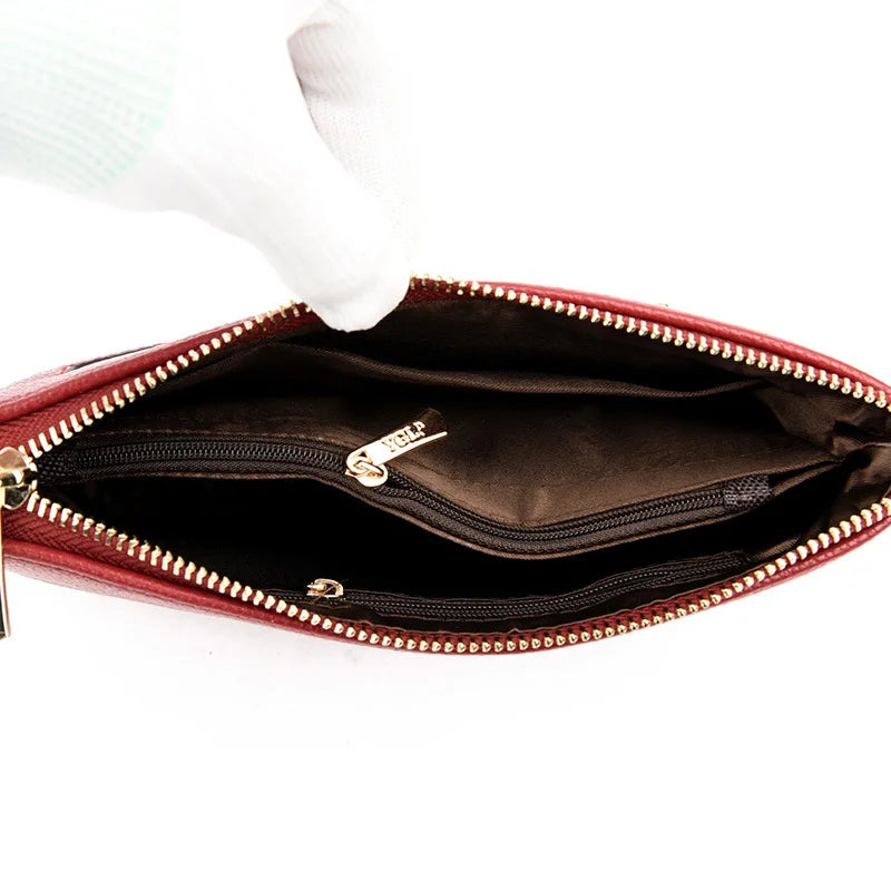 Classic Soft Leather Crossbody Bag