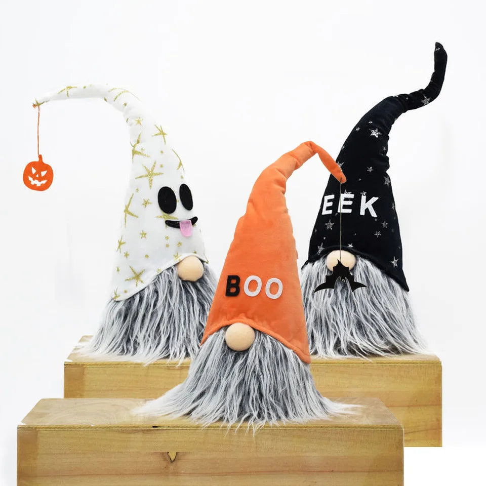 Halloween Plush Gnome Decoration