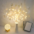 LED Apple Leaf Branch Lights – Battery-Powered Decorative Tree for Home Décor