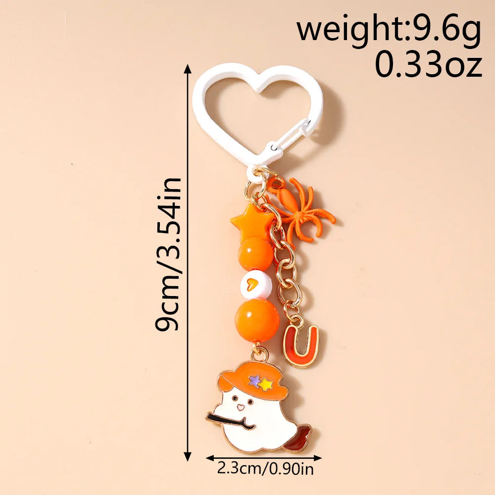 Cute Halloween Metal Keychain