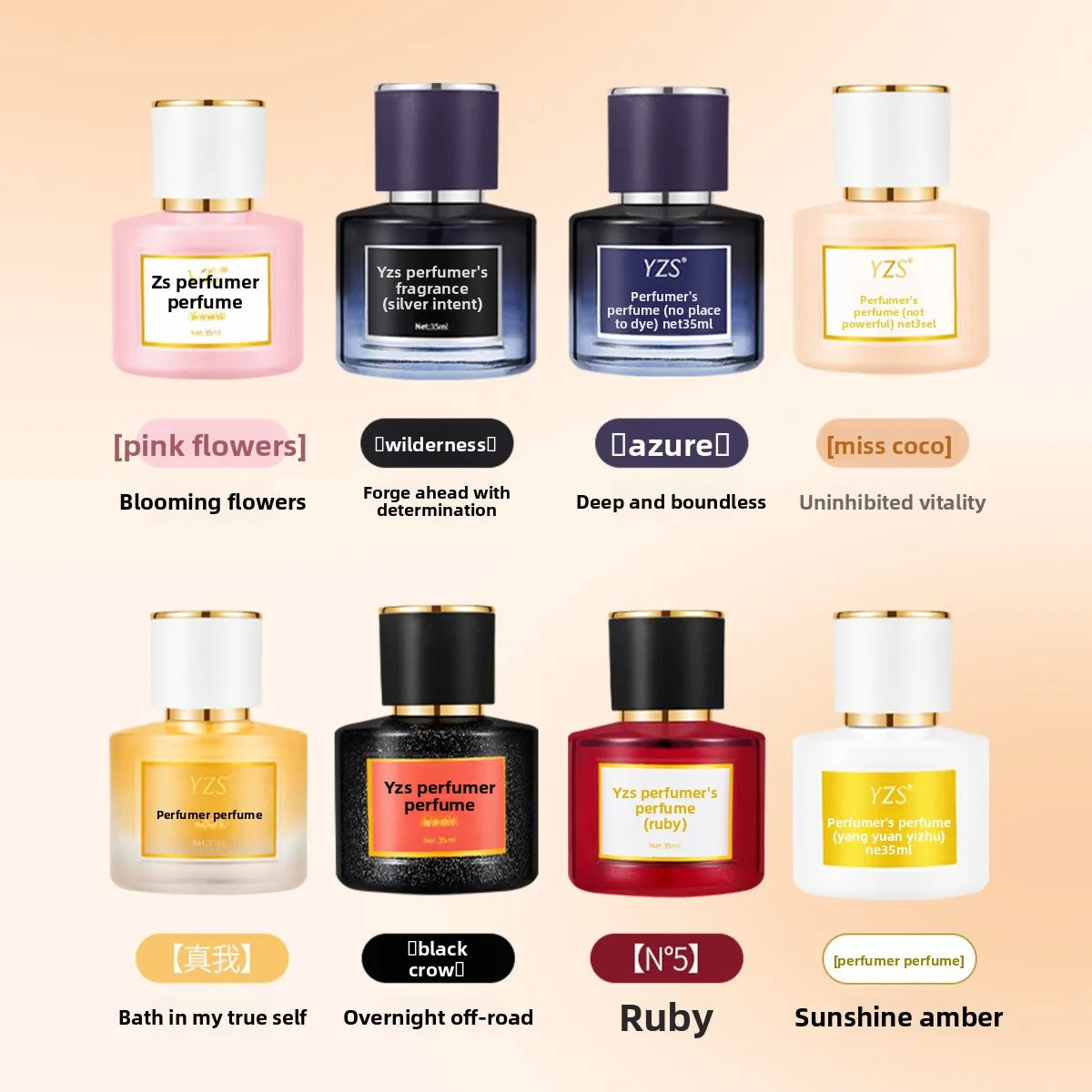True Self Signature Perfume Collection