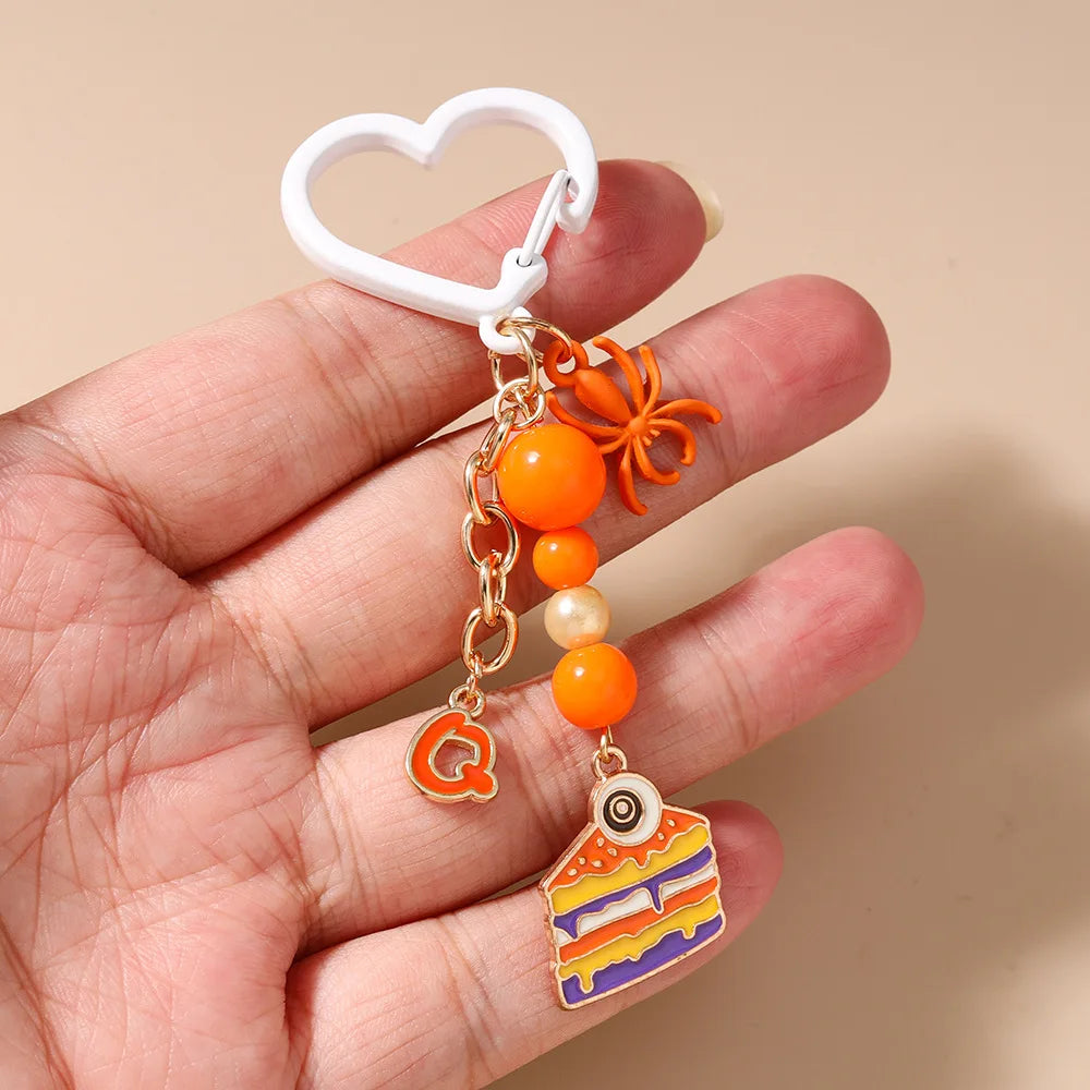 Cute Halloween Metal Keychain