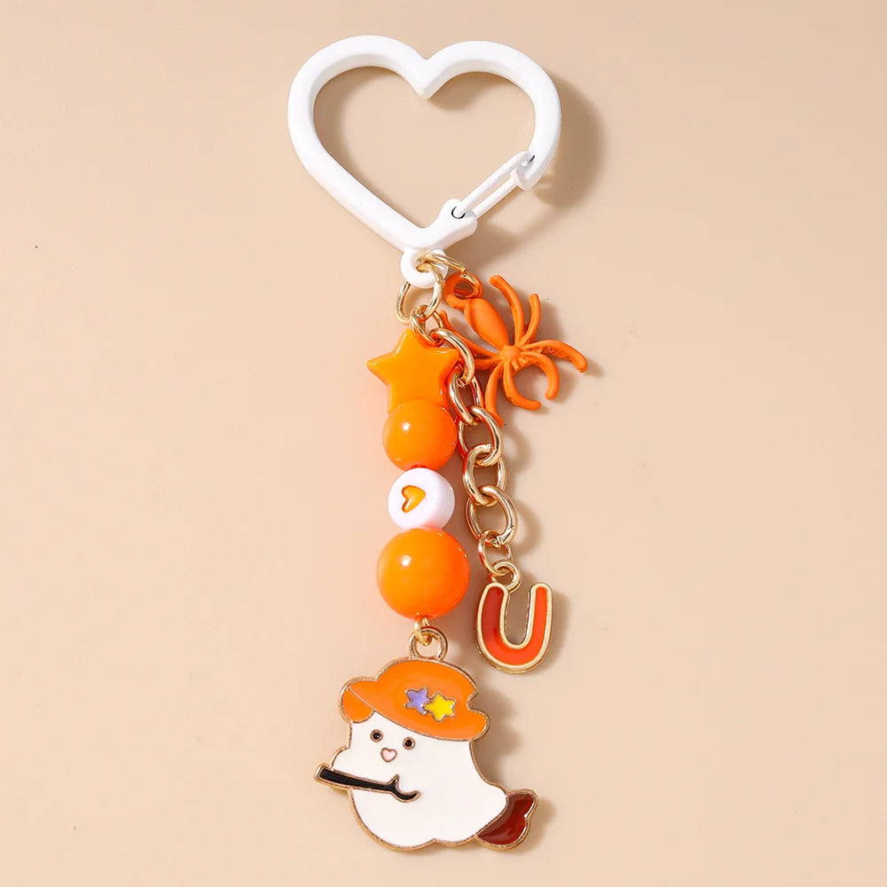 Cute Halloween Metal Keychain