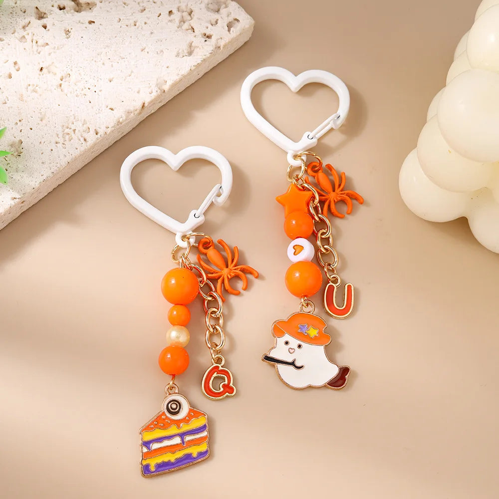 Cute Halloween Metal Keychain