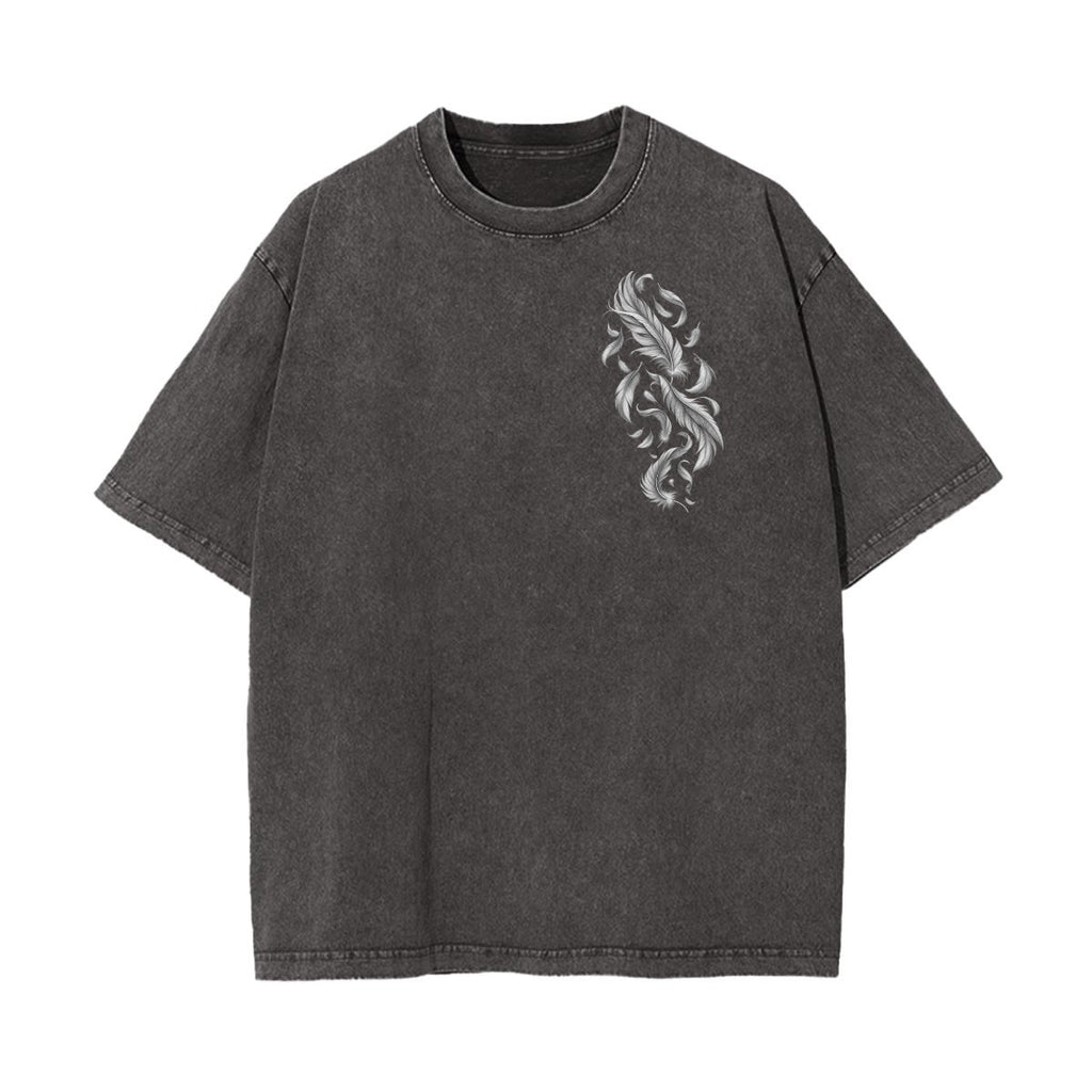 Honor Your Maker Angel Graphic Oversized T-Shirt