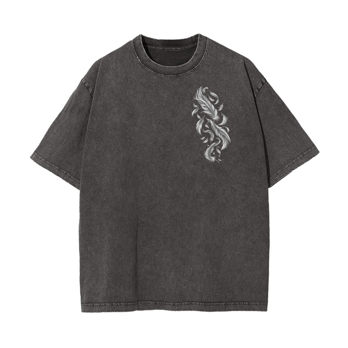 Honor Your Maker Angel Graphic Oversized T-Shirt