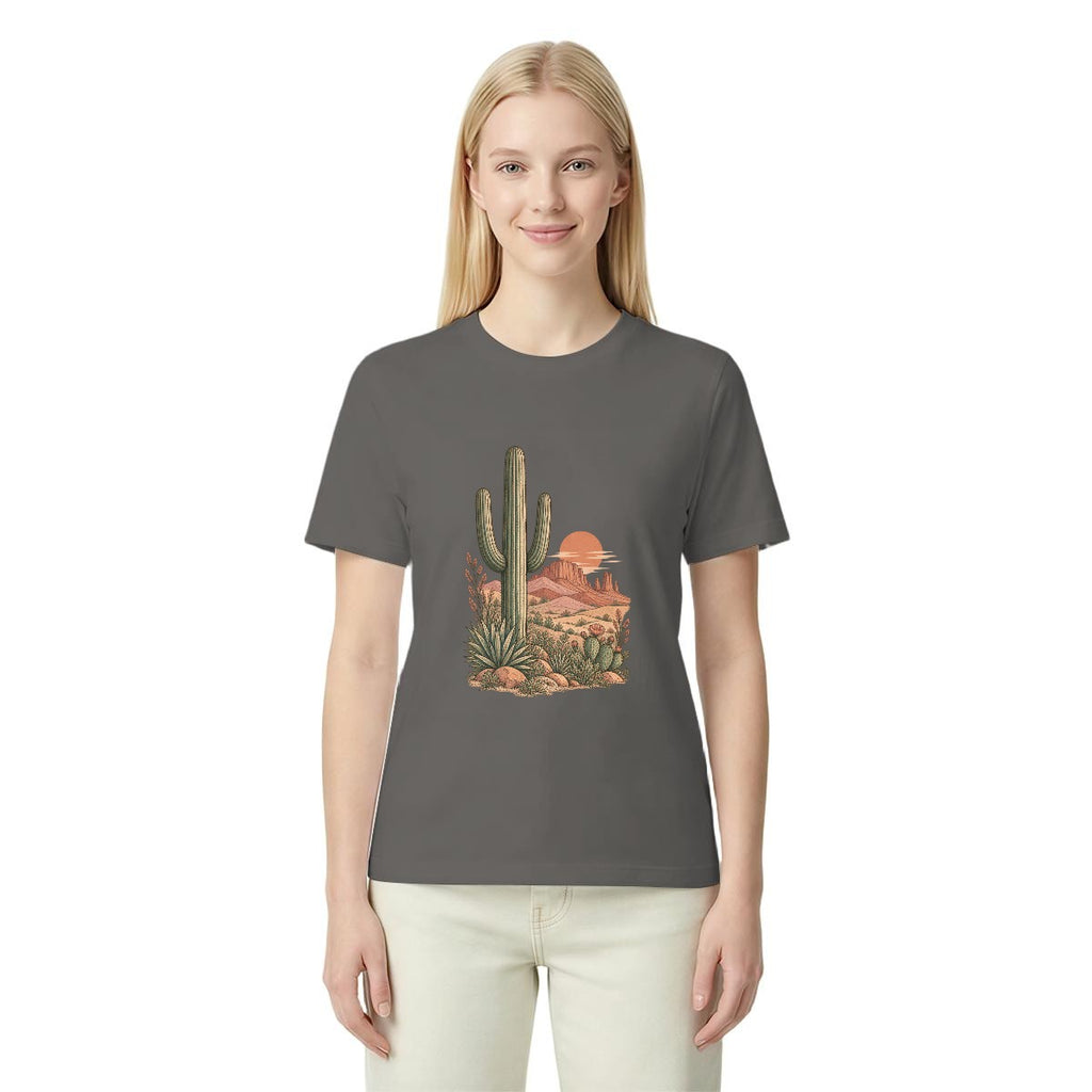 Women’s Southwestern Desert Cactus Graphic T-Shirt