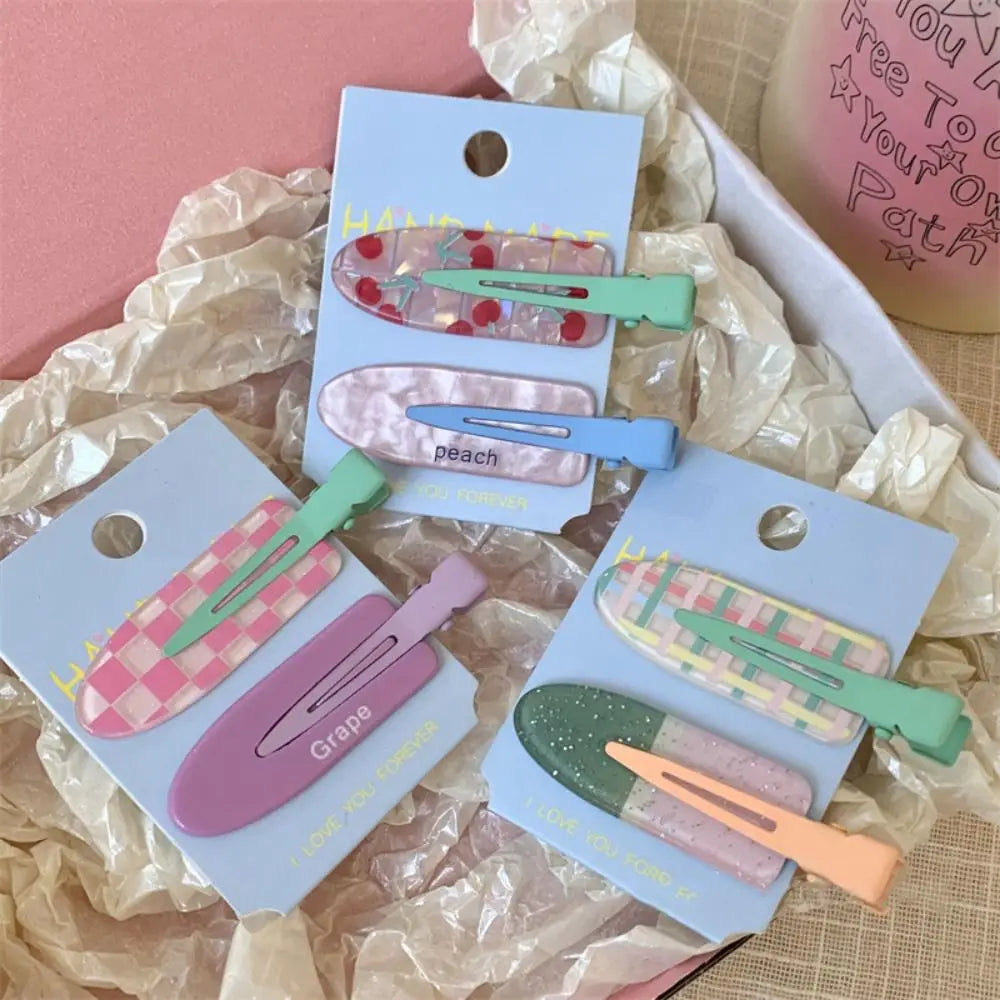 Cute Pattern Hair Clips