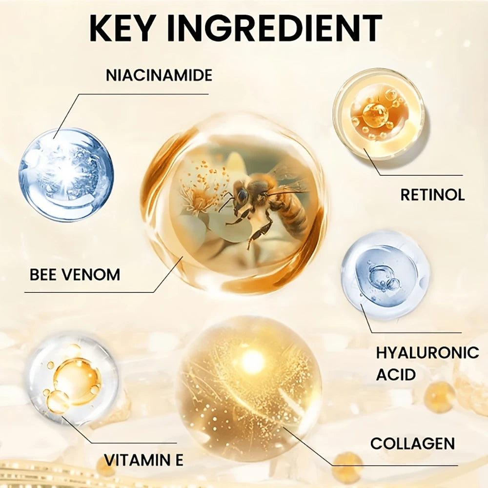 Bee Venom Collagen Face & Neck Cream | Firming & Hydrating Moisturizer