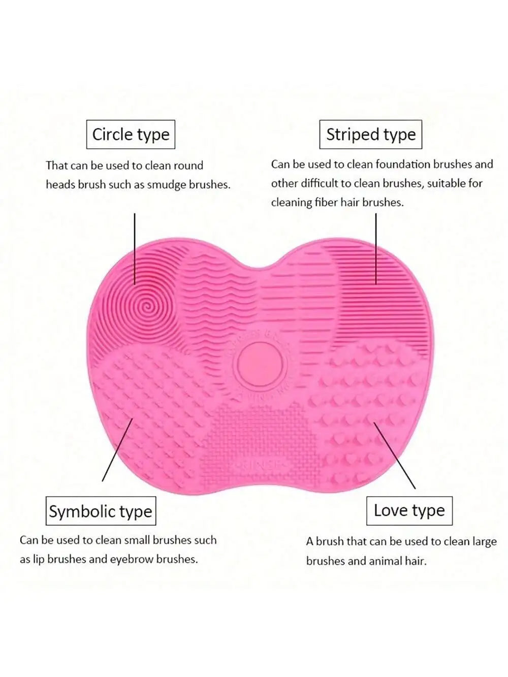 Silicone Makeup Brush Cleaning Pad