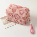 Plush Cosmetic Makeup Bag