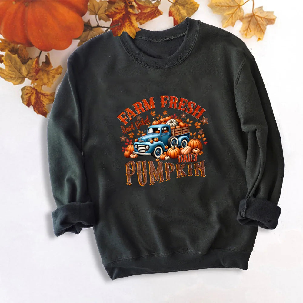 Pumpkin Social Club Sweatshirt | Cozy Fall  Sweater for Women