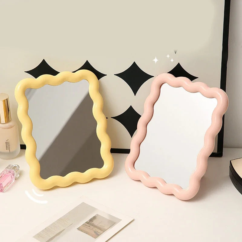 Cute Wavy Vanity Mirror