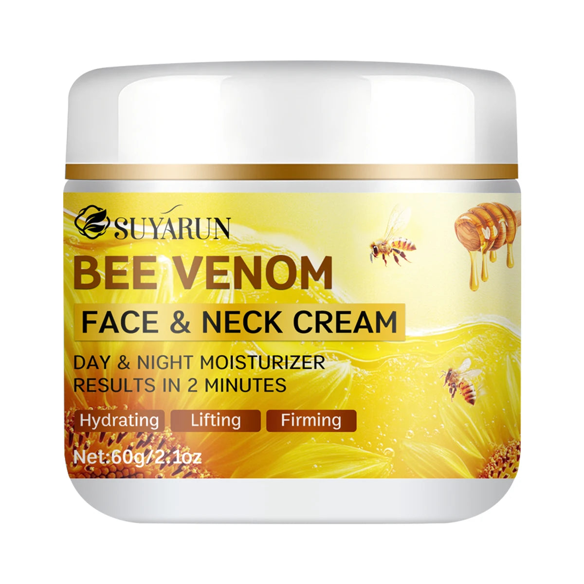 Bee Venom Collagen Face & Neck Cream | Firming & Hydrating Moisturizer