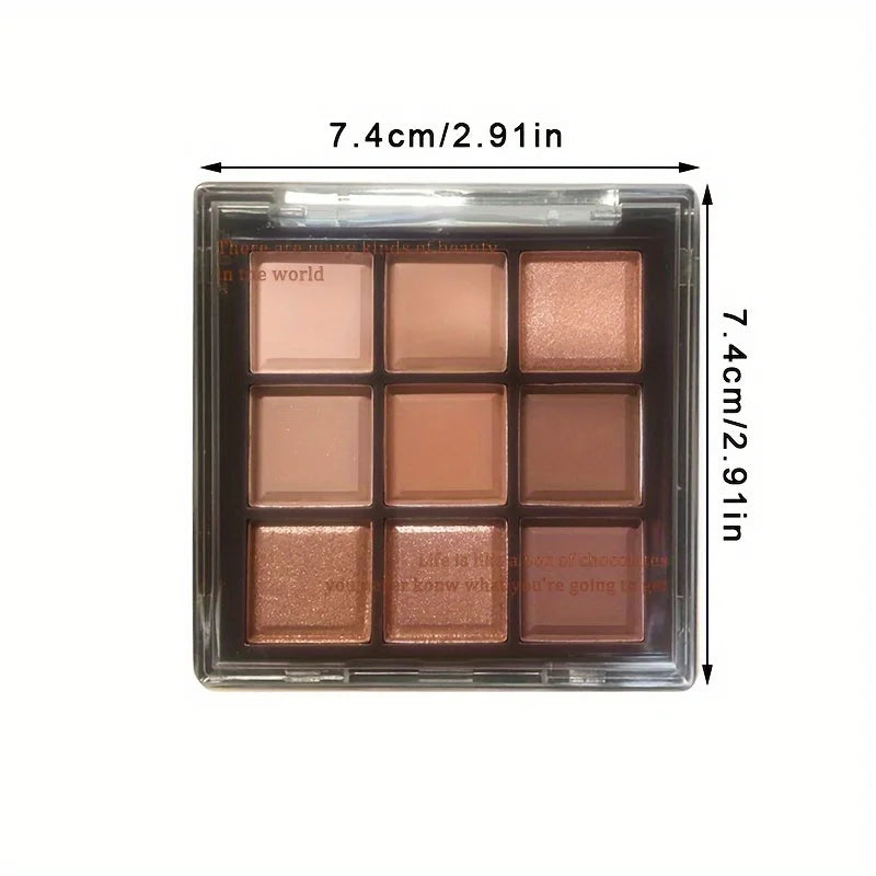 Mocha 9-Color Eyeshadow Palette