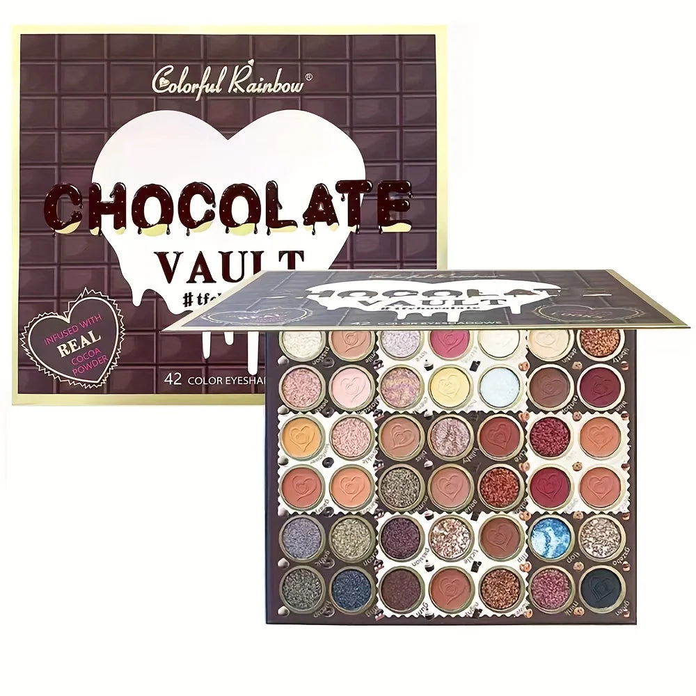 42-Color Professional Eyeshadow Palette