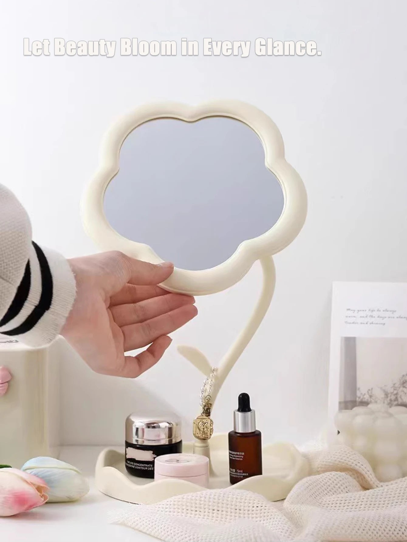 Flower Vanity Mirror