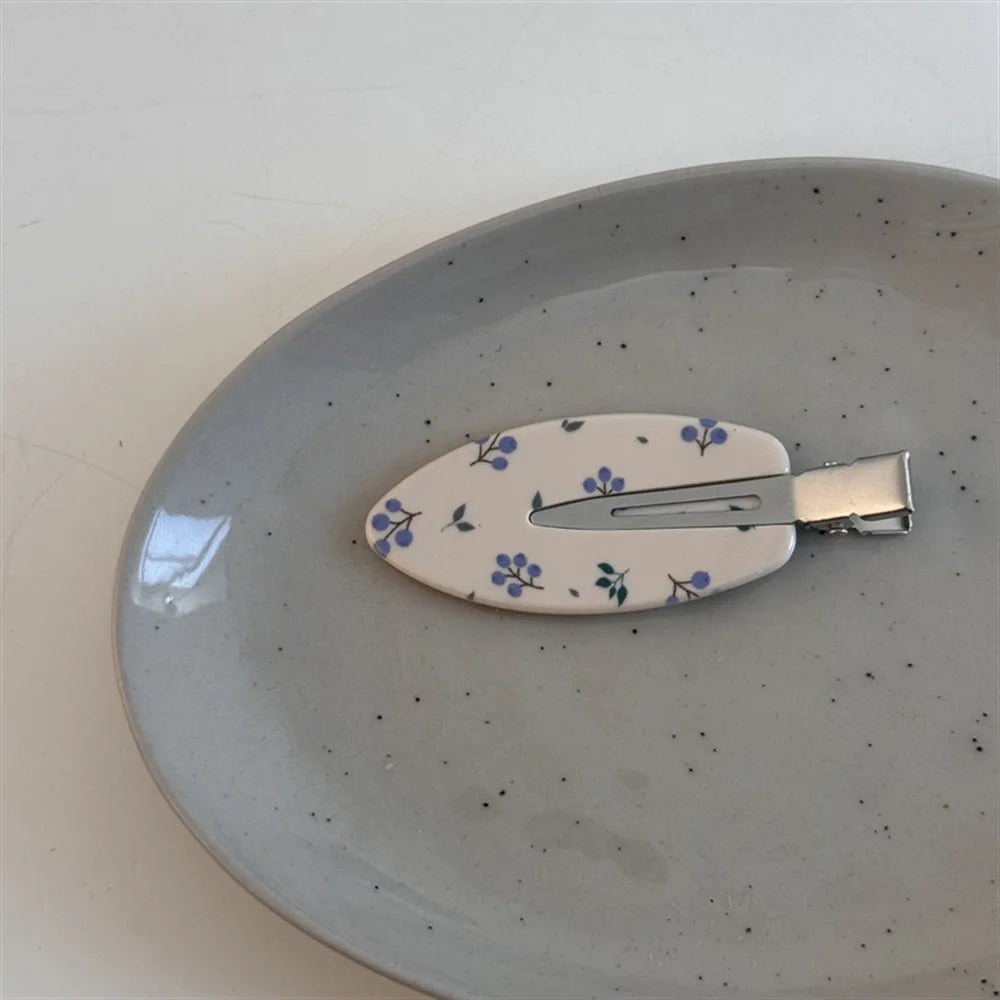 Cherry & Blueberry Hair Claw Clip
