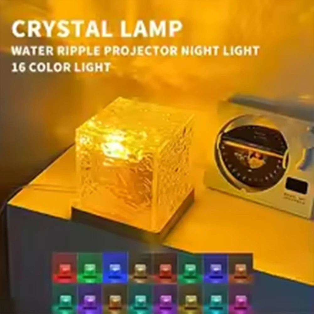 16 Colors Night Table Lamp