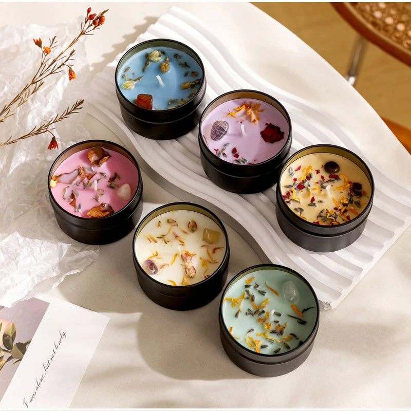 Crystal Aromatherapy Soy Candle