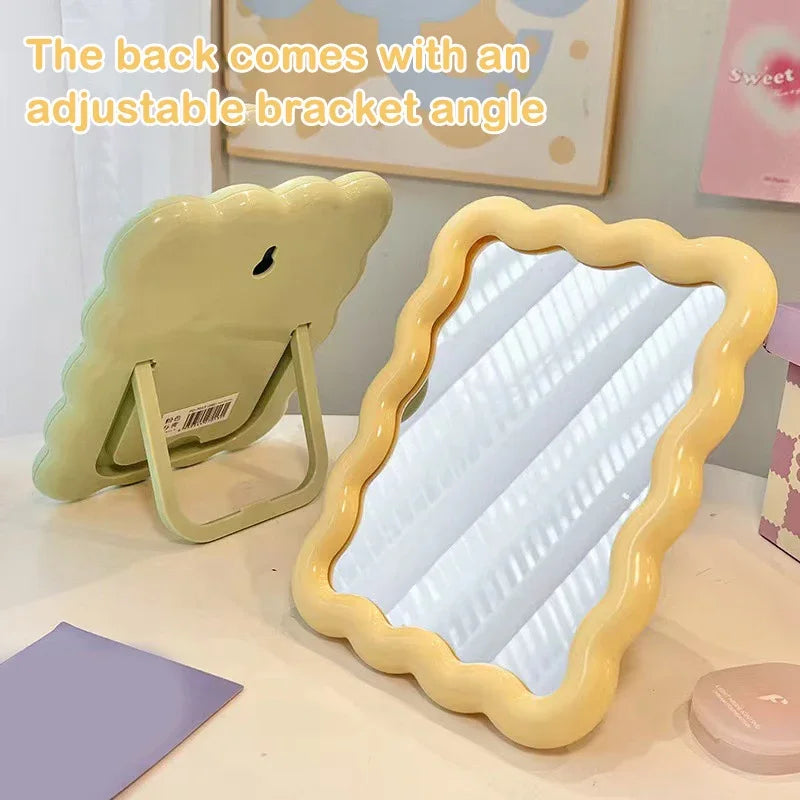 Cute Wavy Vanity Mirror