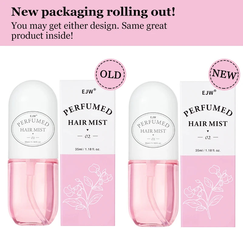Hair Repair Perfume Hair Care Essential Oil: Deep Cleansing, Deep Care Hair Perfume Long-lasting Natural Fragrance Hair Spray.
