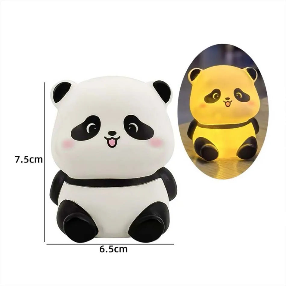 Cute Panda LED Night Light | Soft Glow Bedside Lamp