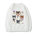 Cozy Spooky Season Ghost Sweater/ Cute Halloween Fall Pullover