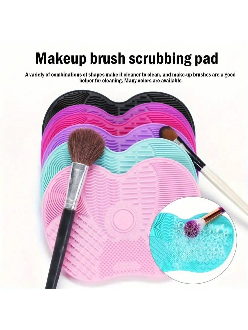 Silicone Makeup Brush Cleaning Pad