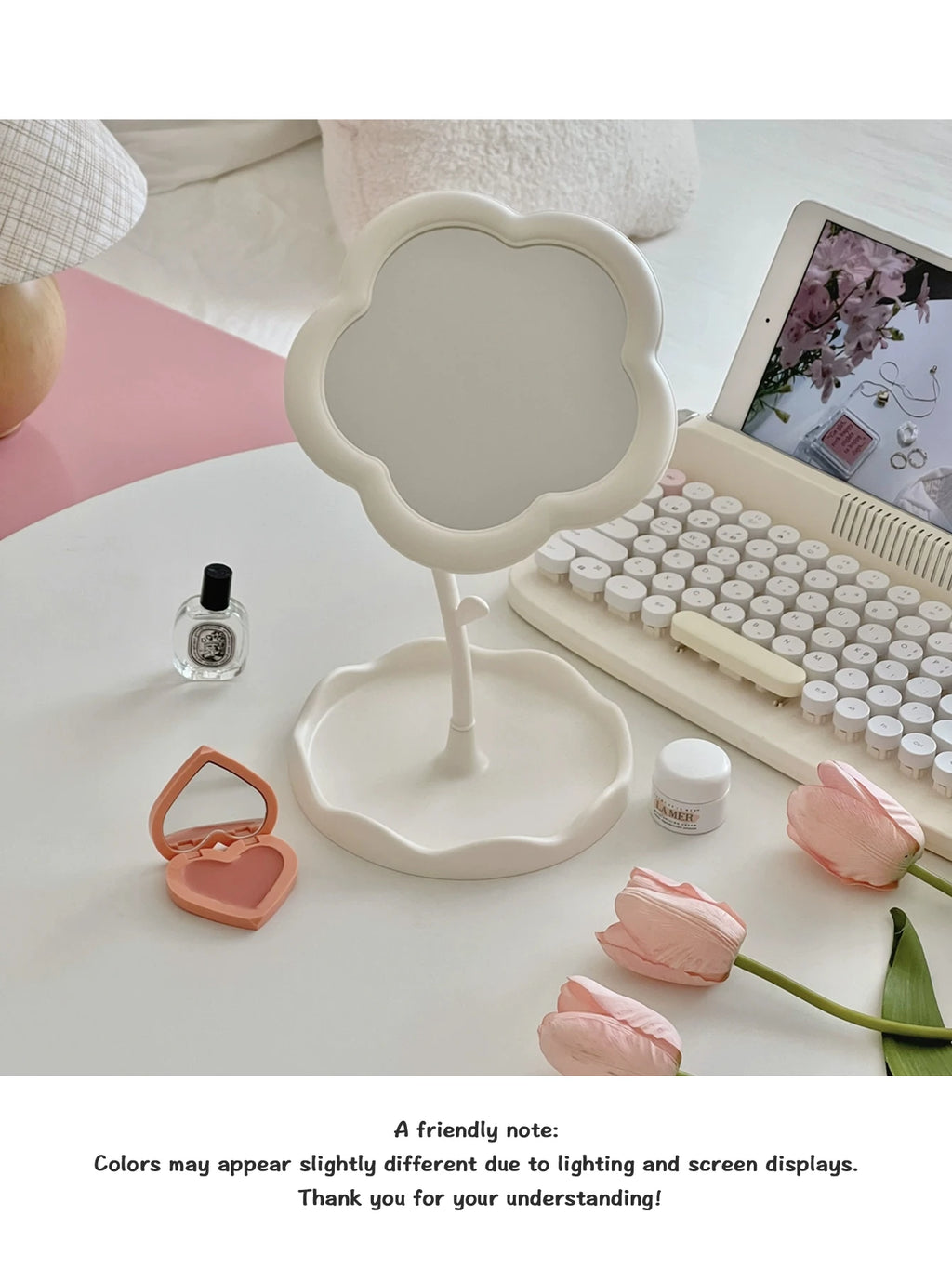 Flower Vanity Mirror