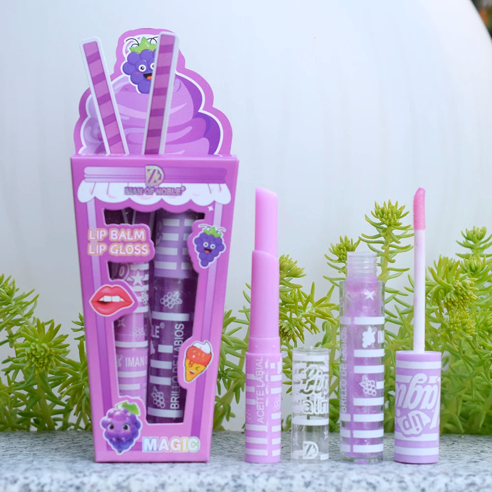 Ice Cream Lip Gloss Set